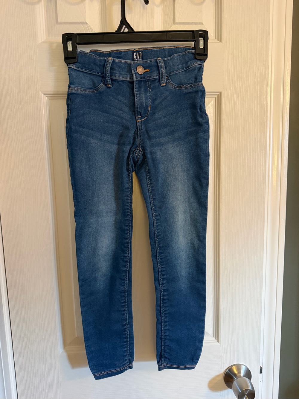 GAP Girls Stretch Jean Legging (Size 7)
